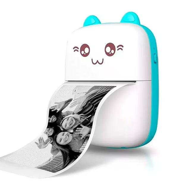 Mini Impresora de Gatito ¡Imagina, Conecta, Imprime!