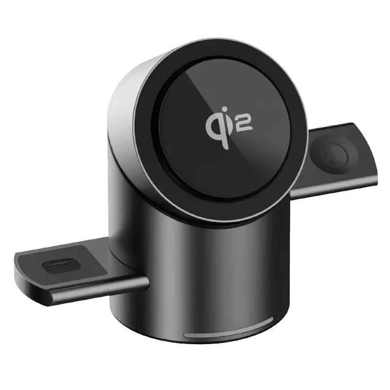 Cargador Magnético Inalámbrico Qi2 3 en 1