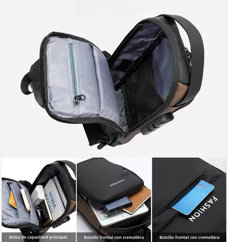 🛡️ “Lleva Todo Seguro con Nuestra Mochila Antirrobo”
