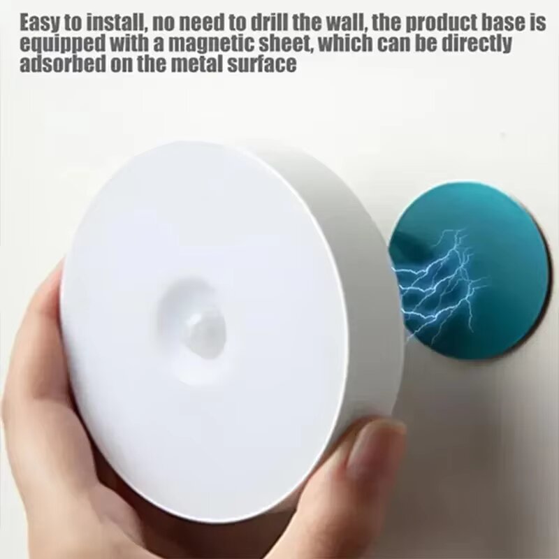 luces LED con sensor de movimiento inteligente.