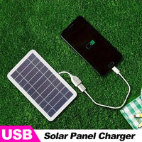 Cárgalo  con el Sol: Mini Panel Solar Portátil.