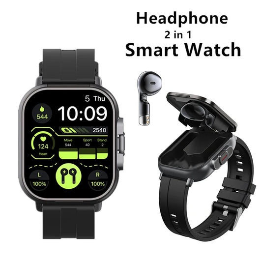 Reloj Inteligente + Audífonos Todo en Uno 💥