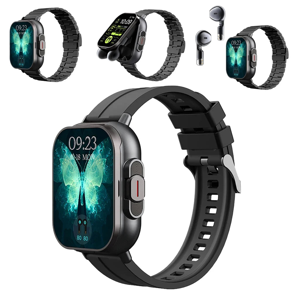 Reloj Inteligente + Audífonos Todo en Uno 💥