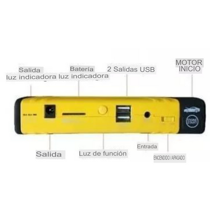 Kit inalámbrico: infla, ilumina, carga