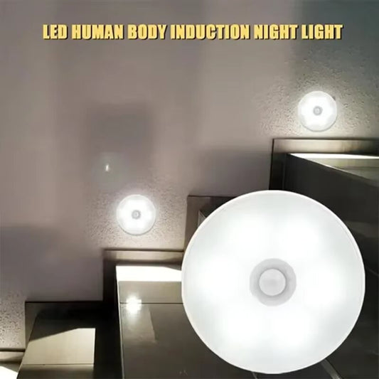 luces LED con sensor de movimiento inteligente.